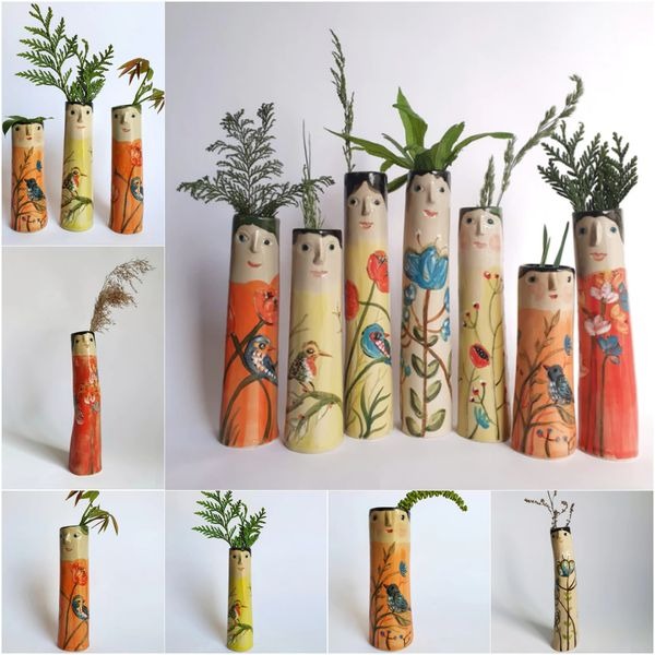 ✨Bohemian style-Spring Family Bud Vases