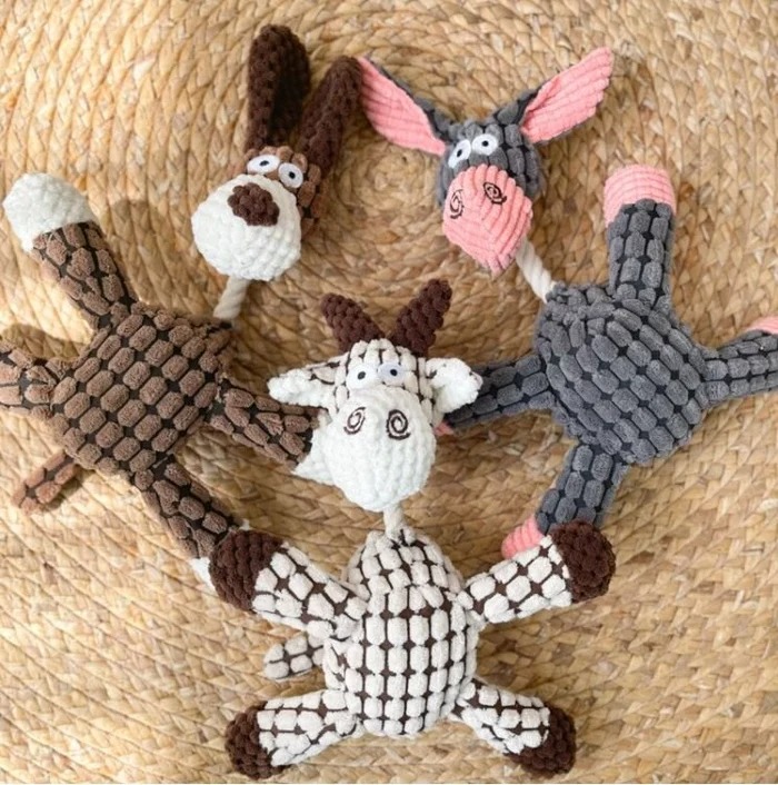 Plush Squeak Pet Dog Toy