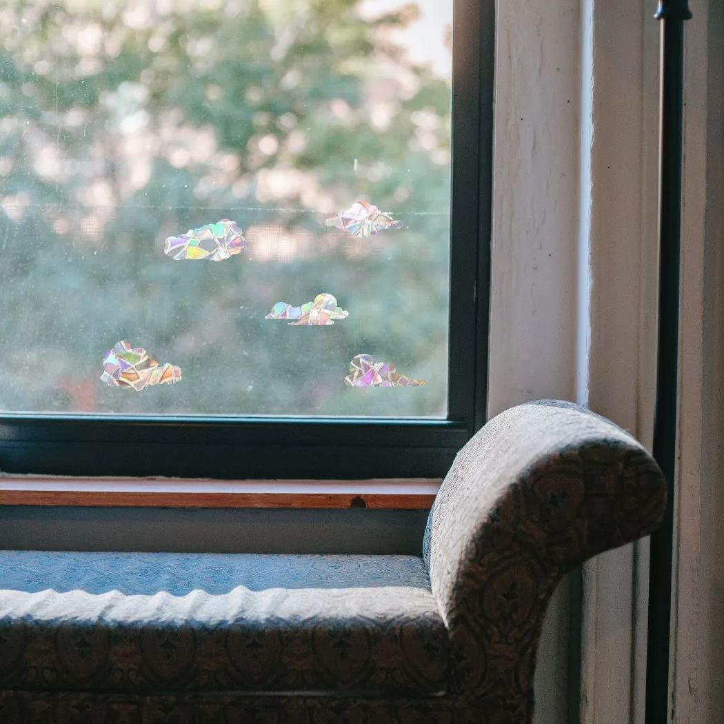 🌈Rainbow Film Anti-light Window Glass Sticker✨