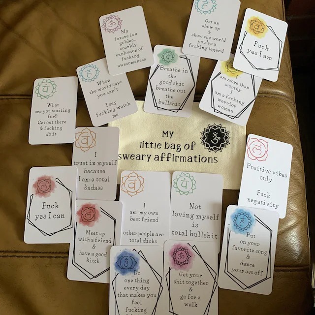 🎅Christmas Pre Sale🔥-Funny Affirmation Card Gift With Storage Pouch?