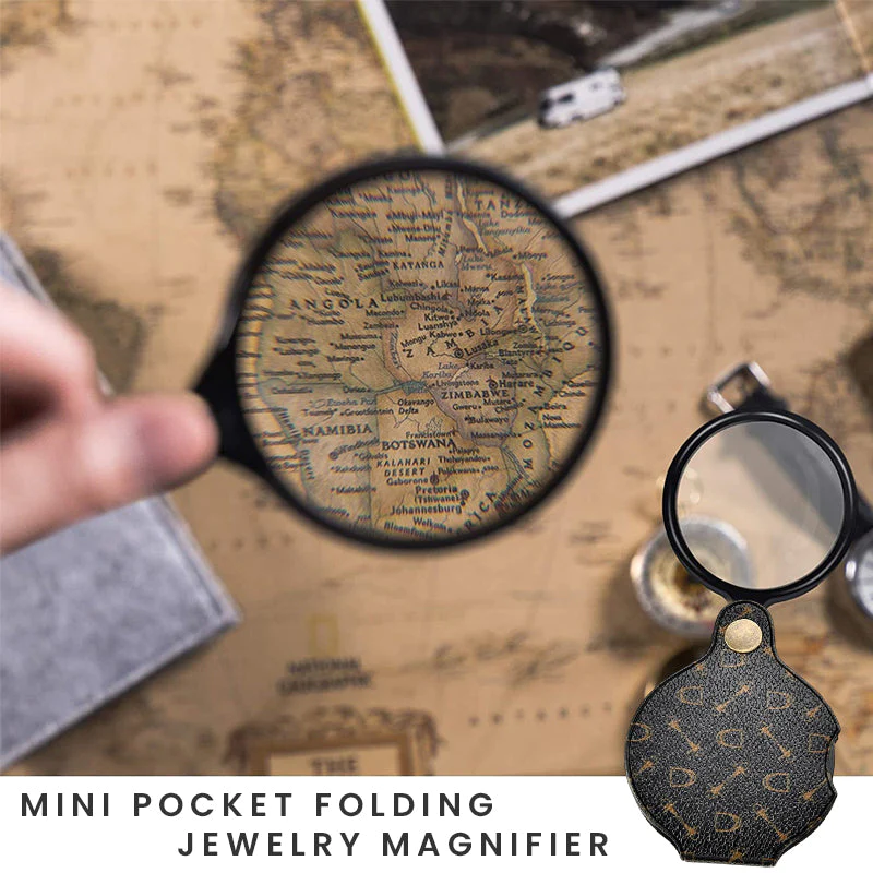 🔍Premium Folding Mini Magnifying Glass🔍