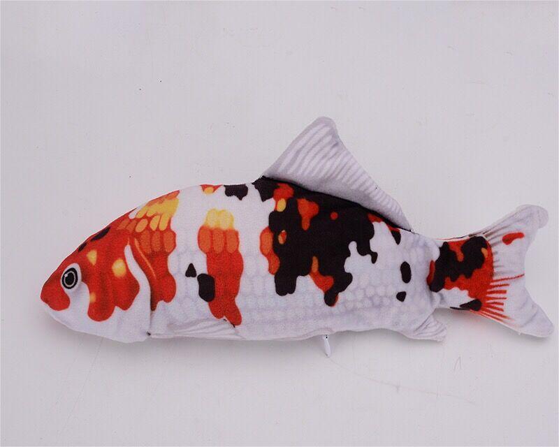 🔥Last Day Promotion - Electric Moving Fish Interactive Plush Toys