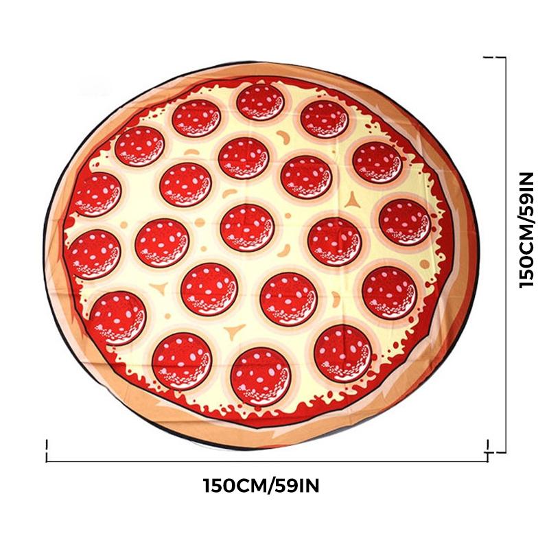 Fun And Fancy Beach Towel🍩🍕🍟