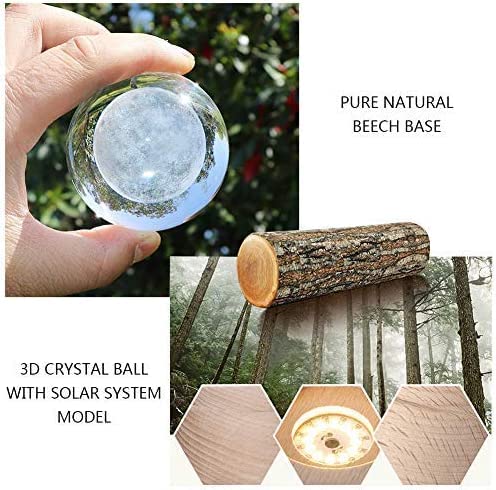 ✨✨3D Planet Crystal Ball Night Light