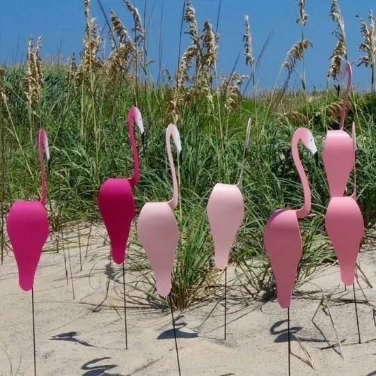 🔥Summer hot sale - Chicago garden  dancing flamingos🦩