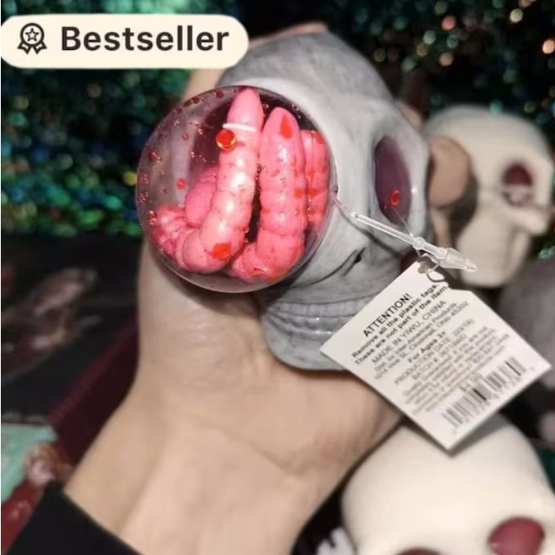 🔥Big Sale 49% OFF - Skull Stress Ball-The Most Exciting Decompression Ball