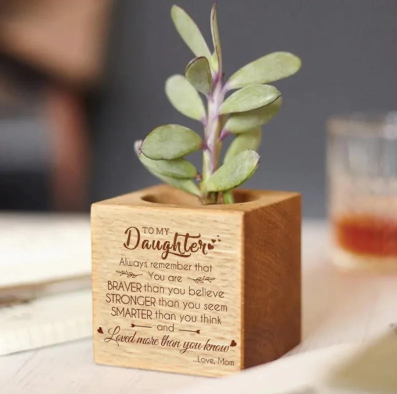 To Daughter Micro Plants Pot Gift
