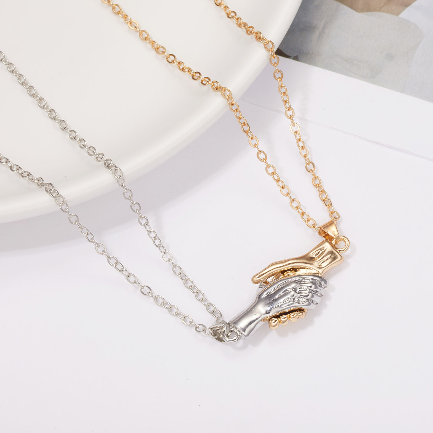 💕2023 New Magnetic Couple Necklace Set for Best Friend 
