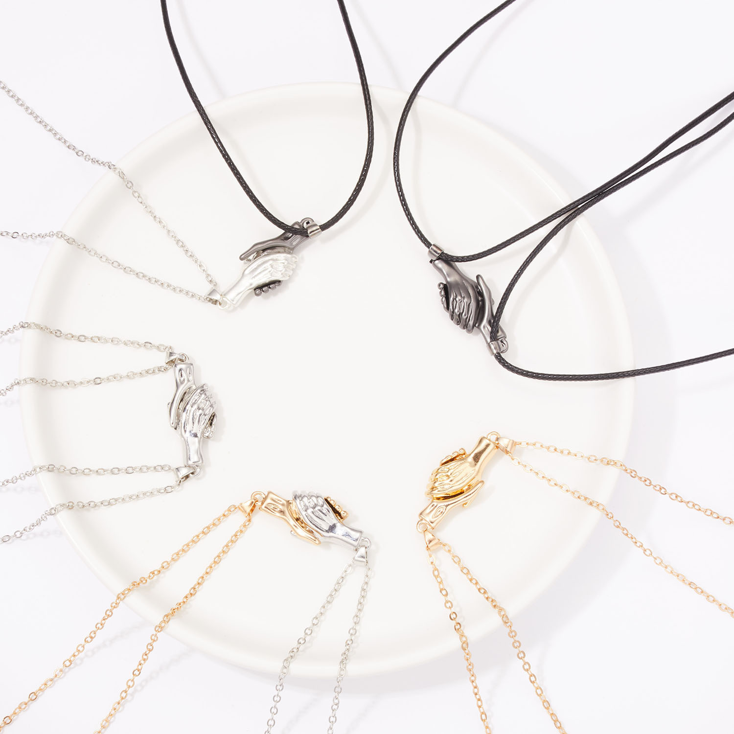 💕2023 New Magnetic Couple Necklace Set for Best Friend 