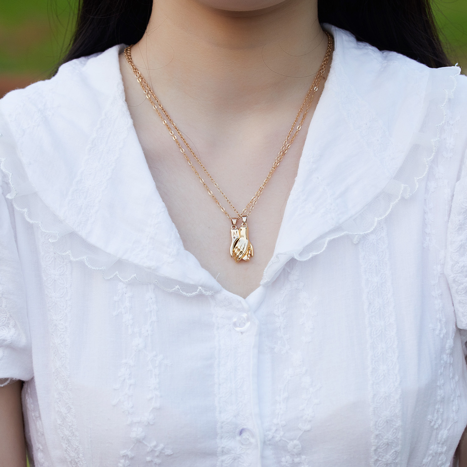 💕2023 New Magnetic Couple Necklace Set for Best Friend 