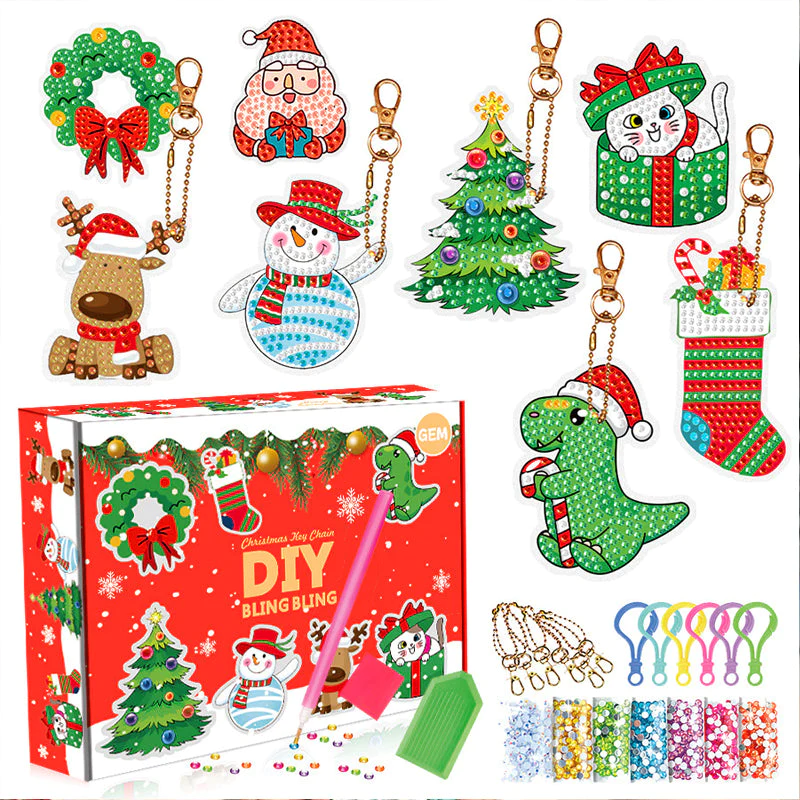 Christmas Diamond Painting Sticker Kit