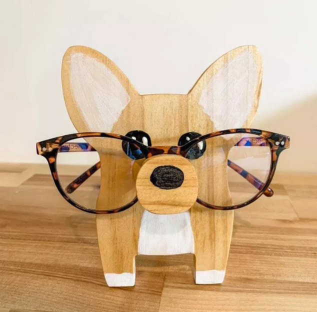 🐅🦓🎅🐓 3D Animal Spectacle Stand Made of Wood