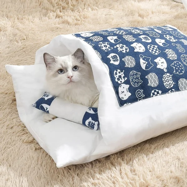 (🎁NEW ARRIVAL- 49% OFF)Movable Winter Warm Cat House Small Pet Bed
