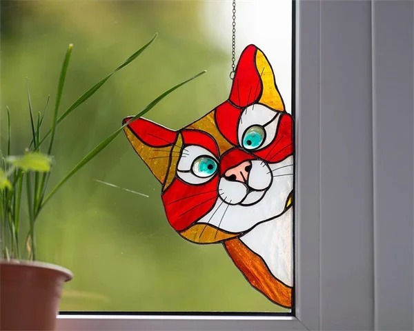 CAT SUNCATCHER PERFECT GIFT FOR CAT LOVERS