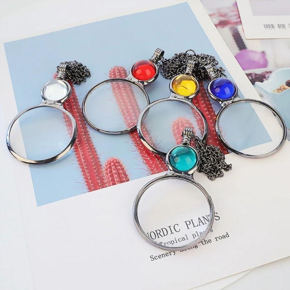 🎁Mother's Day Sale 50% OFF-Magnifying Glass Necklace gift (Buy 2 Get
