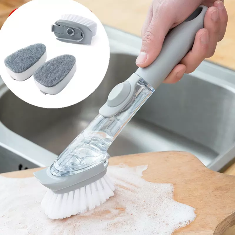 Kitchen Sink Scrubber Dish Washing Brush Tool