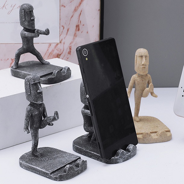 🗿Easter Promotion - Easter Stone Statue Cell Phone Holder