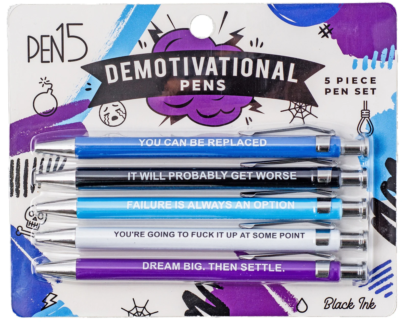 Ultimate Set of Offensive Pens For Working People(1 Set of 5 Pcs)