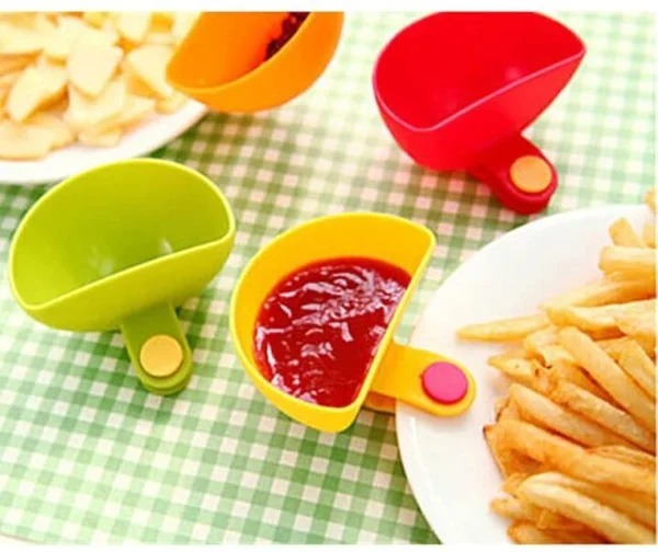 🍟Dip Clip Bowl Plate Holder(4 Pcs/Set)