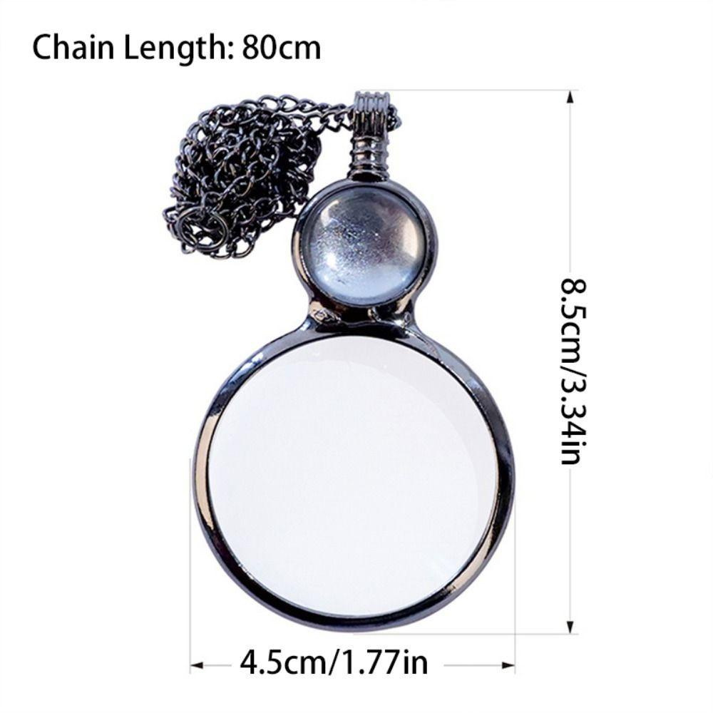 🎁Mother's Day Sale 50% OFF-Magnifying Glass Necklace gift (Buy 2 Get