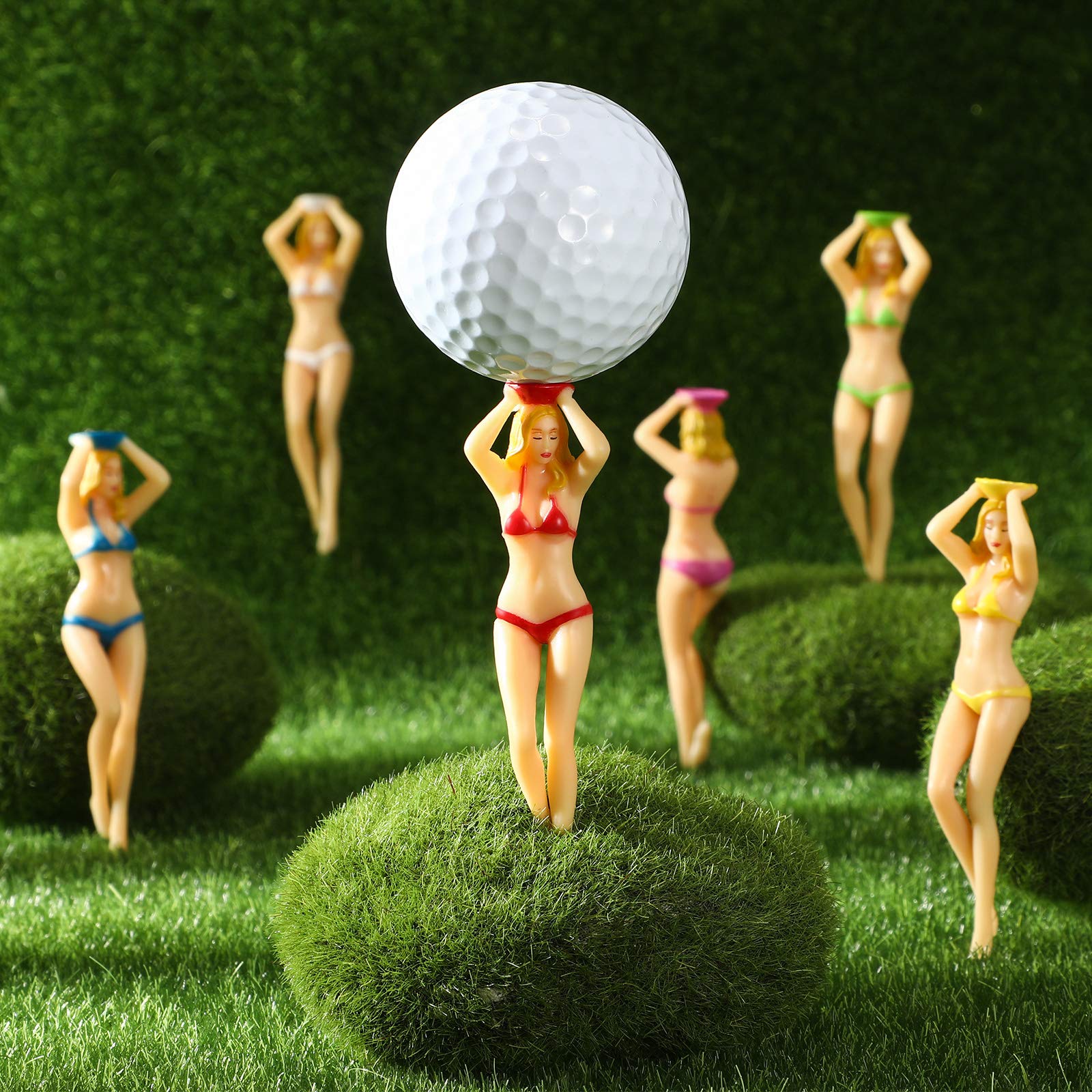 💝Funny Bikini Girl Golf Tees⛳