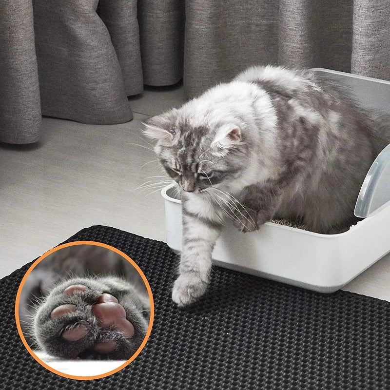 🔥BIG SALE - 50% OFF🔥 Non-Slip Cat Litter Mat🐱