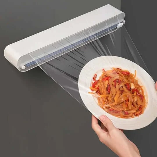 🎊HOT SALE🎊-Plastic Wrap Dispenser With Cutter