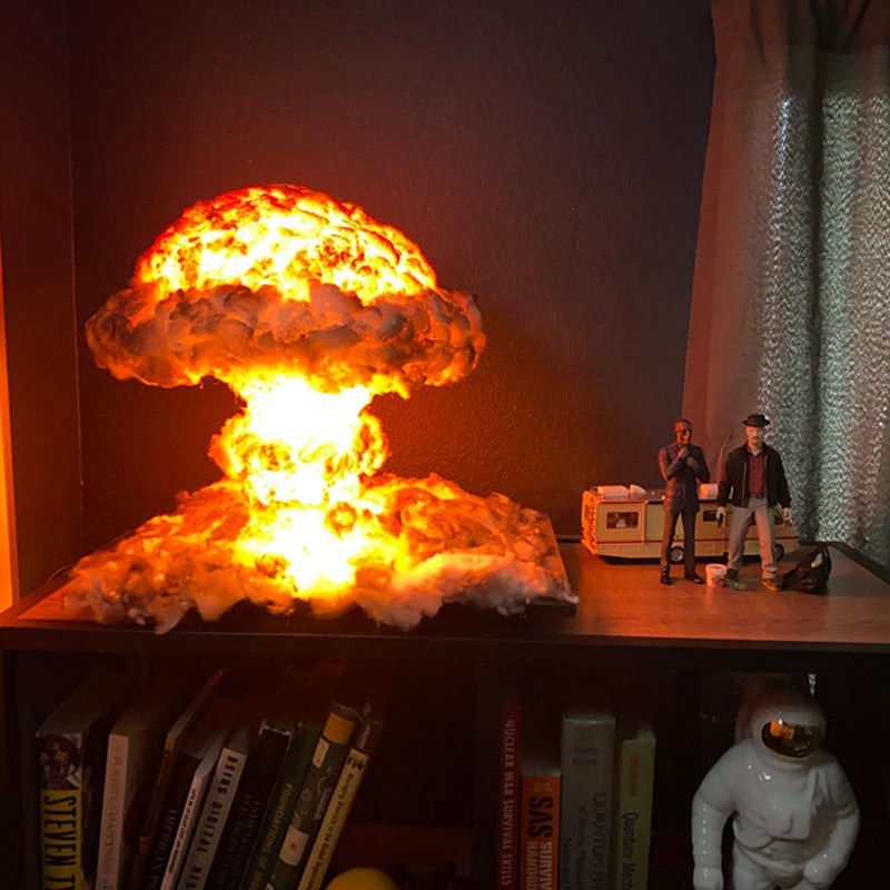 🔥Hot SALE 49% OFF🔥Nuclear Explosion Mushroom Cloud Model Lamp（ Free Shipping）