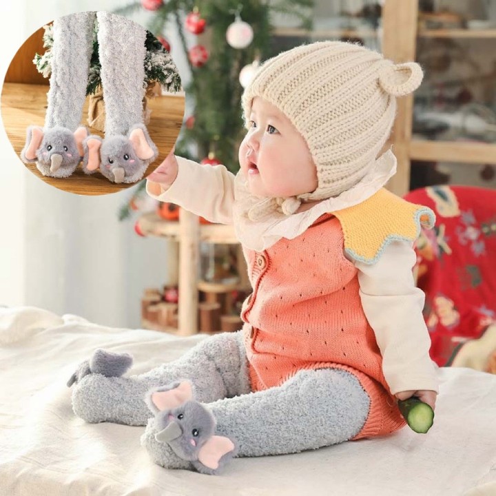 🔥Early Christmas Sale🎄Baby Cartoon Plush Cotton Shoes