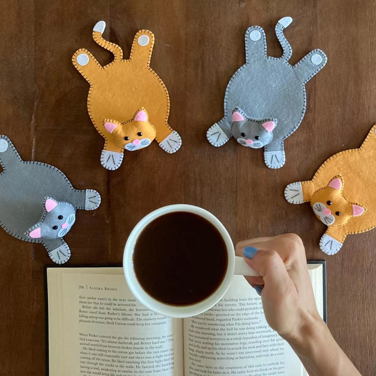 🤣Funny Gift-Cute Cat Coasters🐱