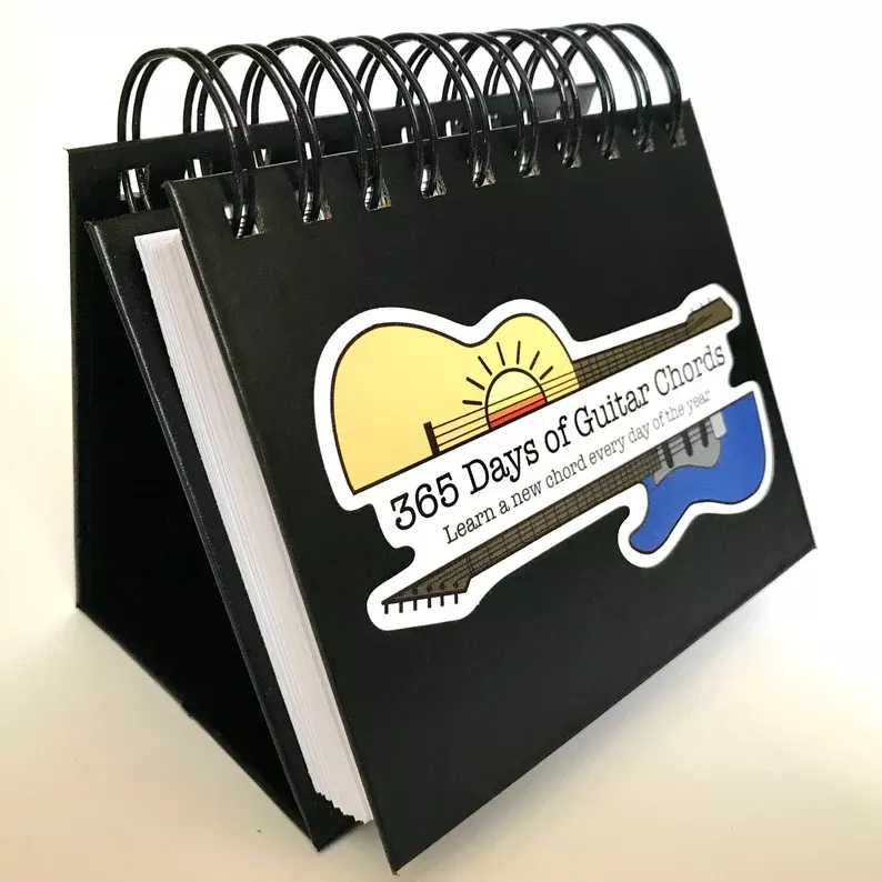 🎇New Year's Promotion-365 Days Guitar Chords Calendar🎸