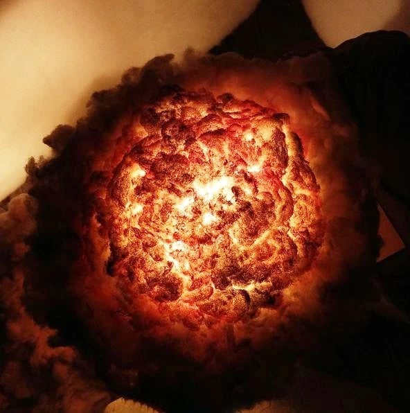 🔥Hot SALE 49% OFF🔥Nuclear Explosion Mushroom Cloud Model Lamp（ Free Shipping）