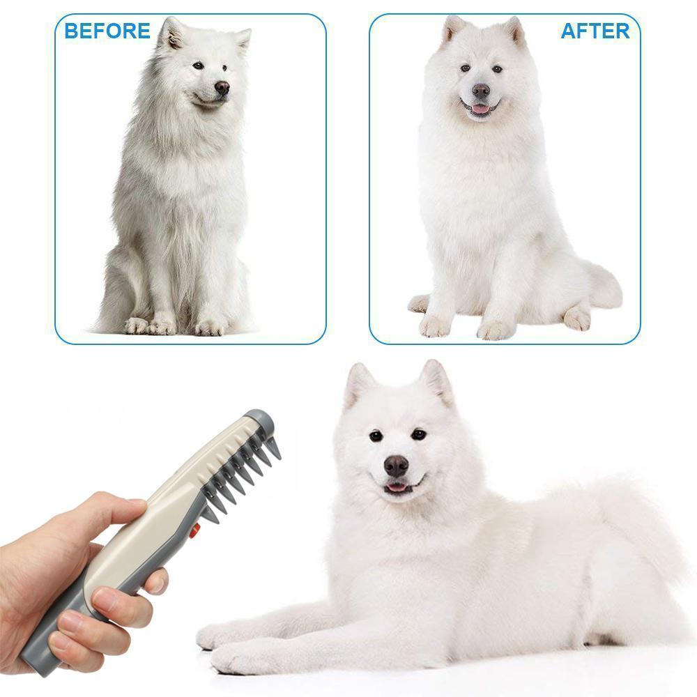 🐕︎ELECTRIC DOG CAT COMB HAIR TRIMMING GROOMING🐈︎