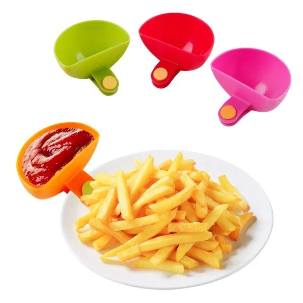 🍟Dip Clip Bowl Plate Holder(4 Pcs/Set)