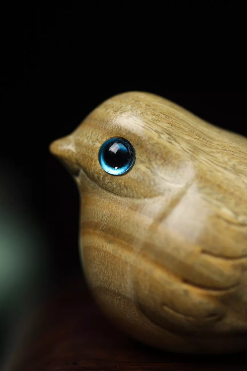 🐦Handmade Wood Carved Bird