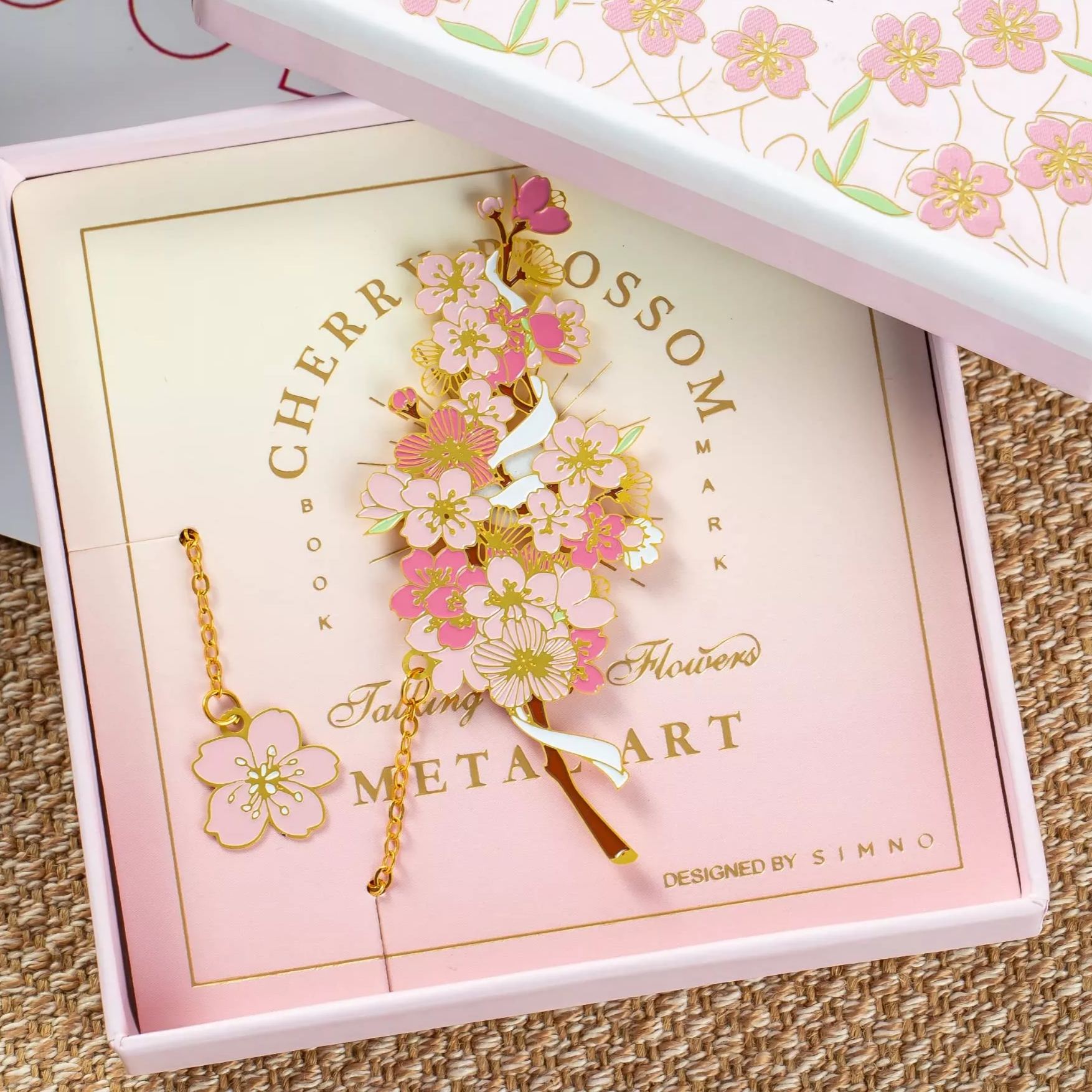 ✨Delicate Gift--🌷Metal Flower Bookmarks For Book Lovers