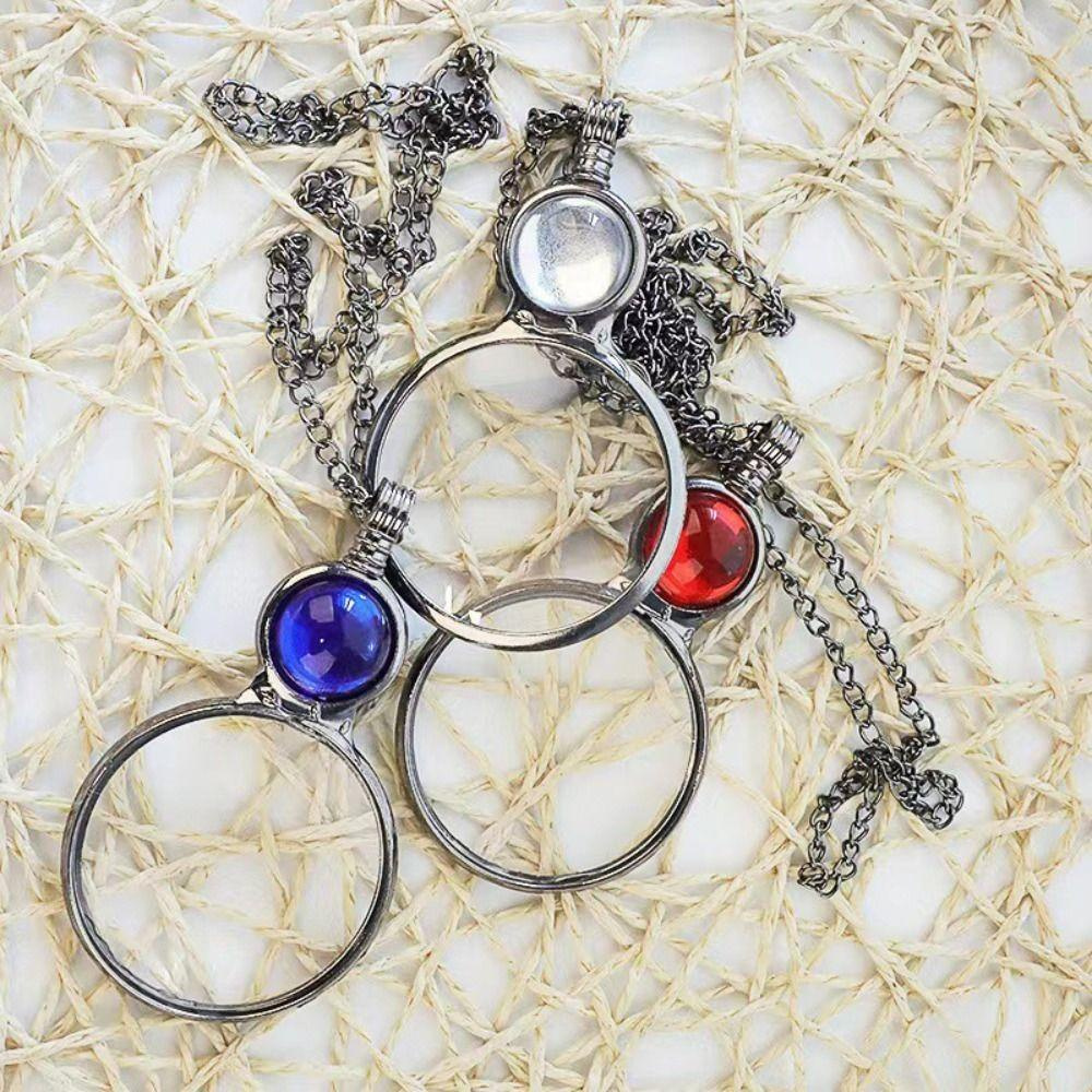 🎁Mother's Day Sale 50% OFF-Magnifying Glass Necklace gift (Buy 2 Get
