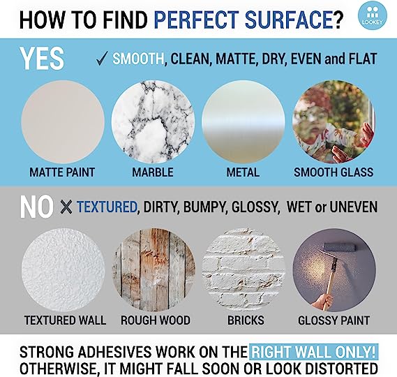 LOOKEY Growth Chart Mirror for Kids 