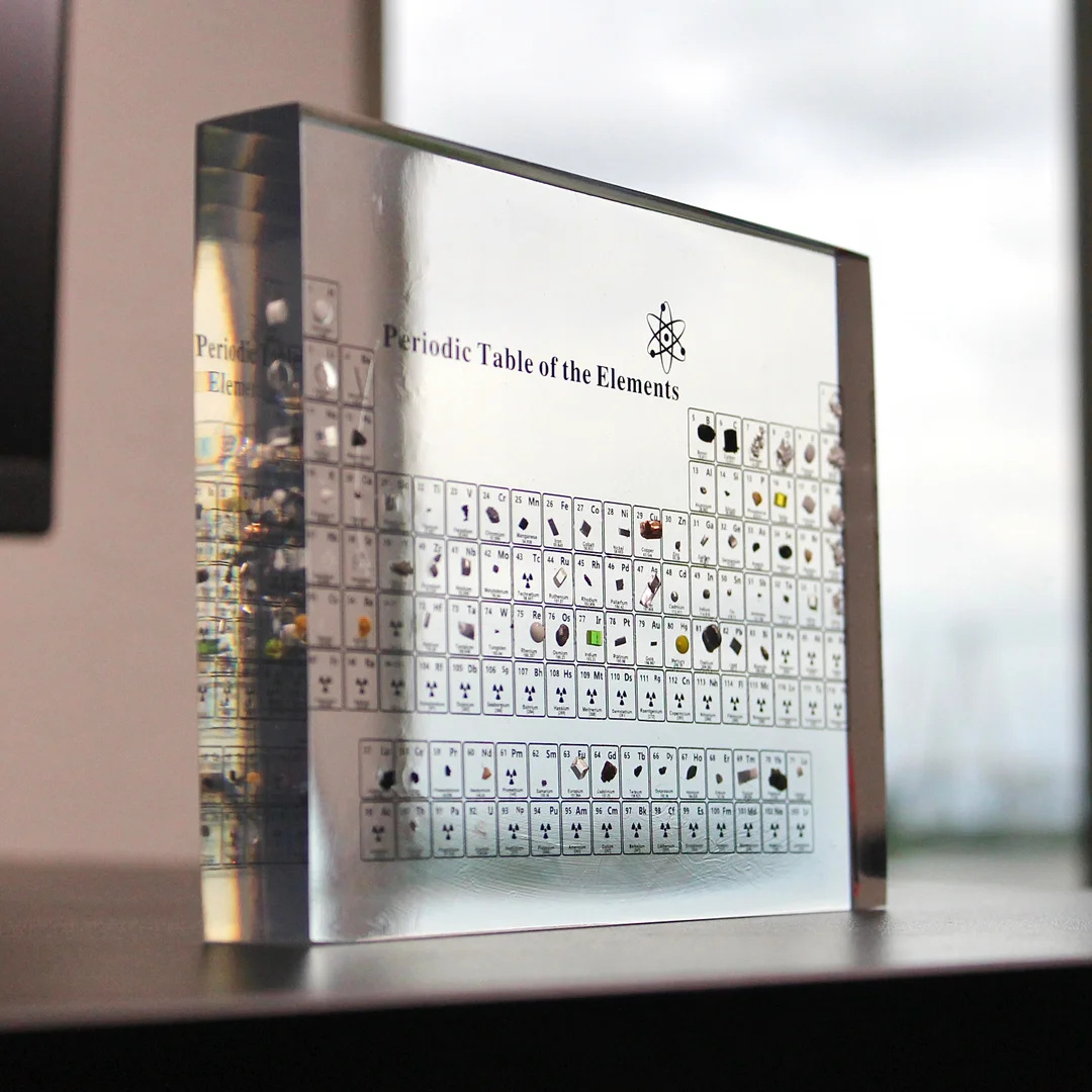 💝Collector's Edition 💝 Periodic Table With Real Elements