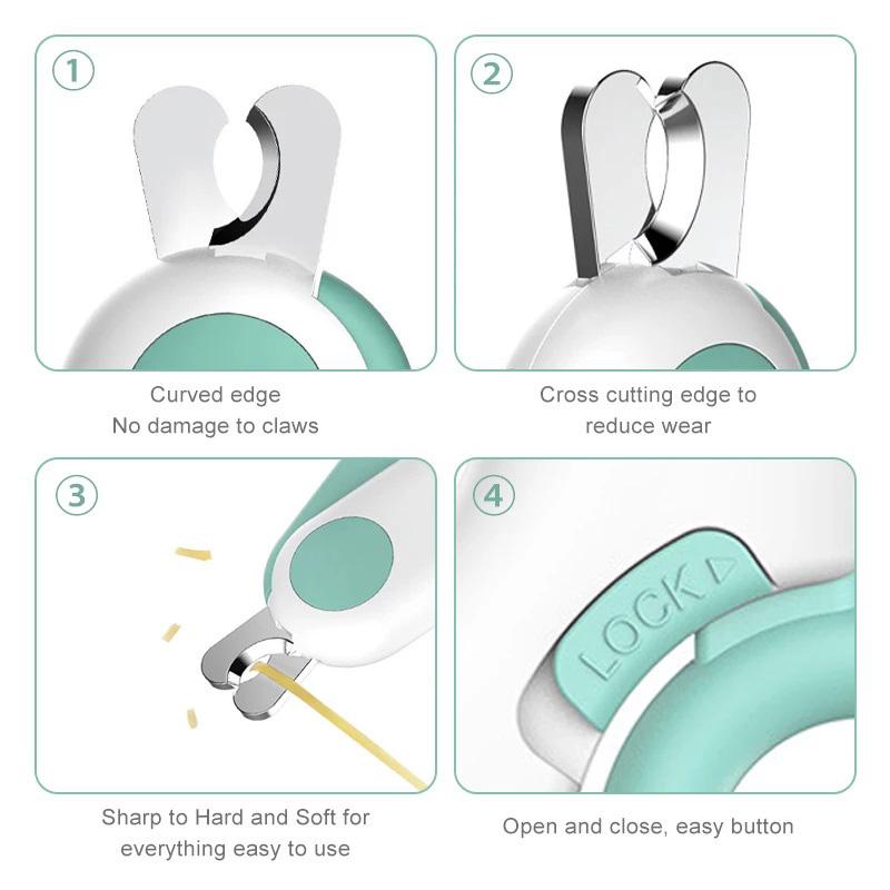 🎉HOT SALE  49% OFF🎉-💫LED Pet Nail Clipper