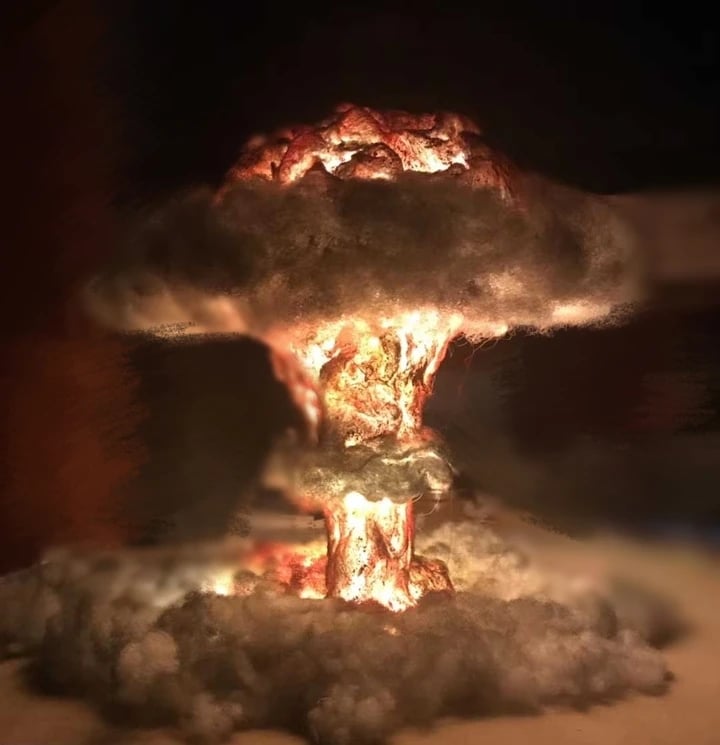 🔥Hot SALE 49% OFF🔥Nuclear Explosion Mushroom Cloud Model Lamp（ Free Shipping）