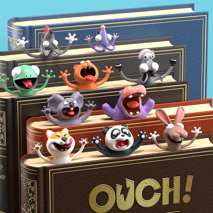 Black Friday Sale75%Off！！！3D Animal Bookmarks❤