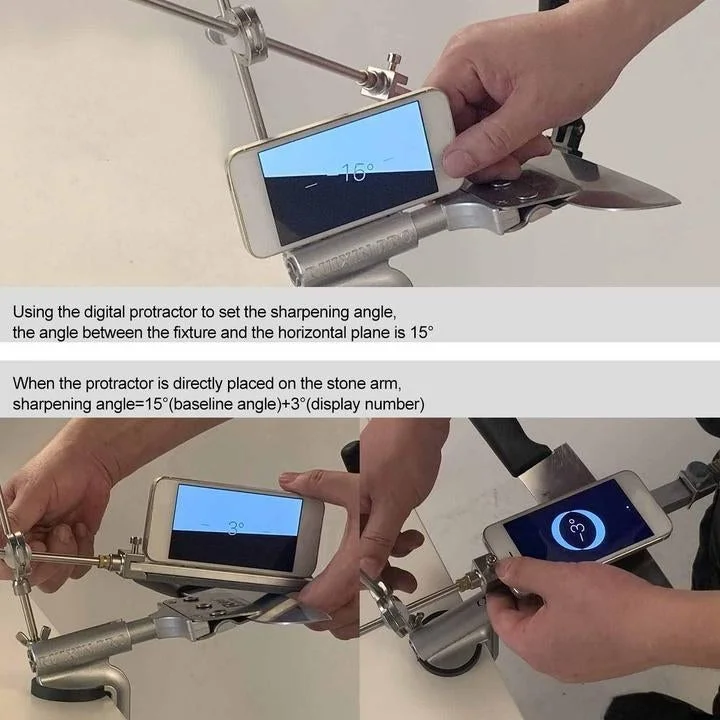 🔥Hot Sale - Pro KNIFE Sharpener With 4 Whetstones