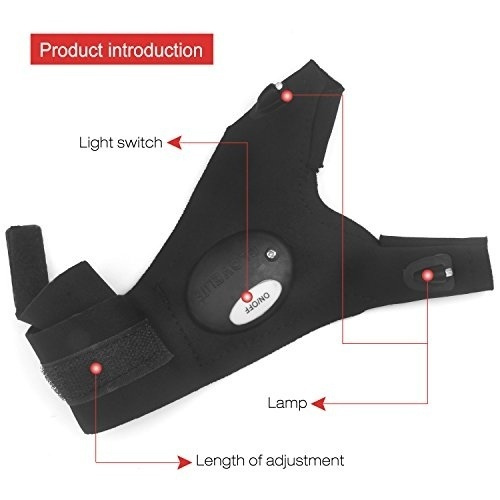 fingerlessglove, Outdoor, led, ledfishingglove