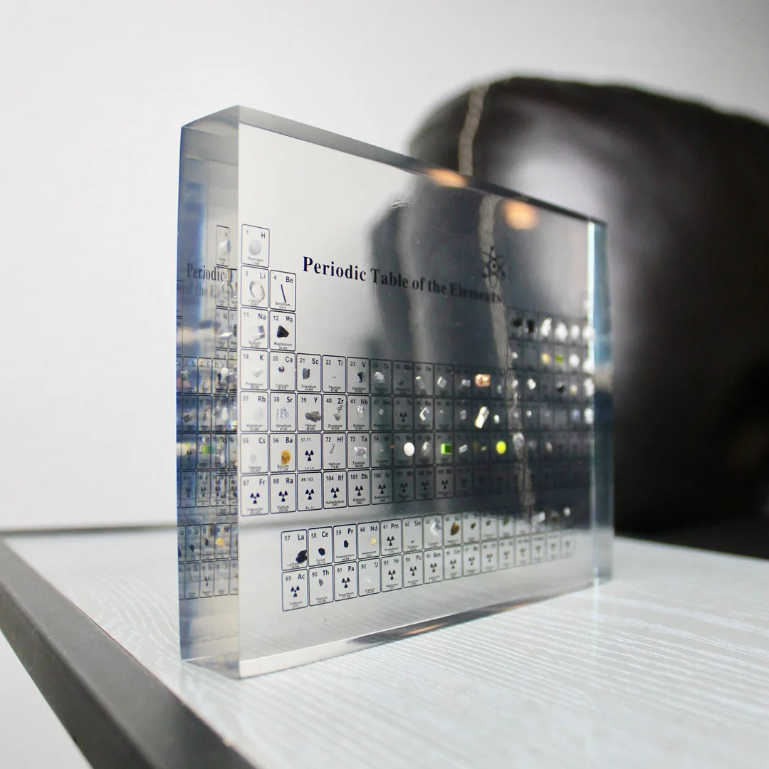 💝Collector's Edition 💝 Periodic Table With Real Elements