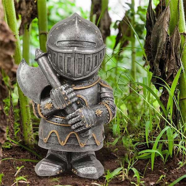 🛡🗡Medieval Crusader Knight Statue