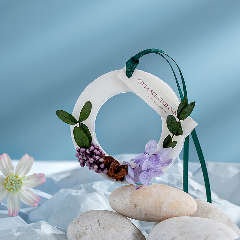 Wardrobe essential oil aromatherapy wax tablet souvenir