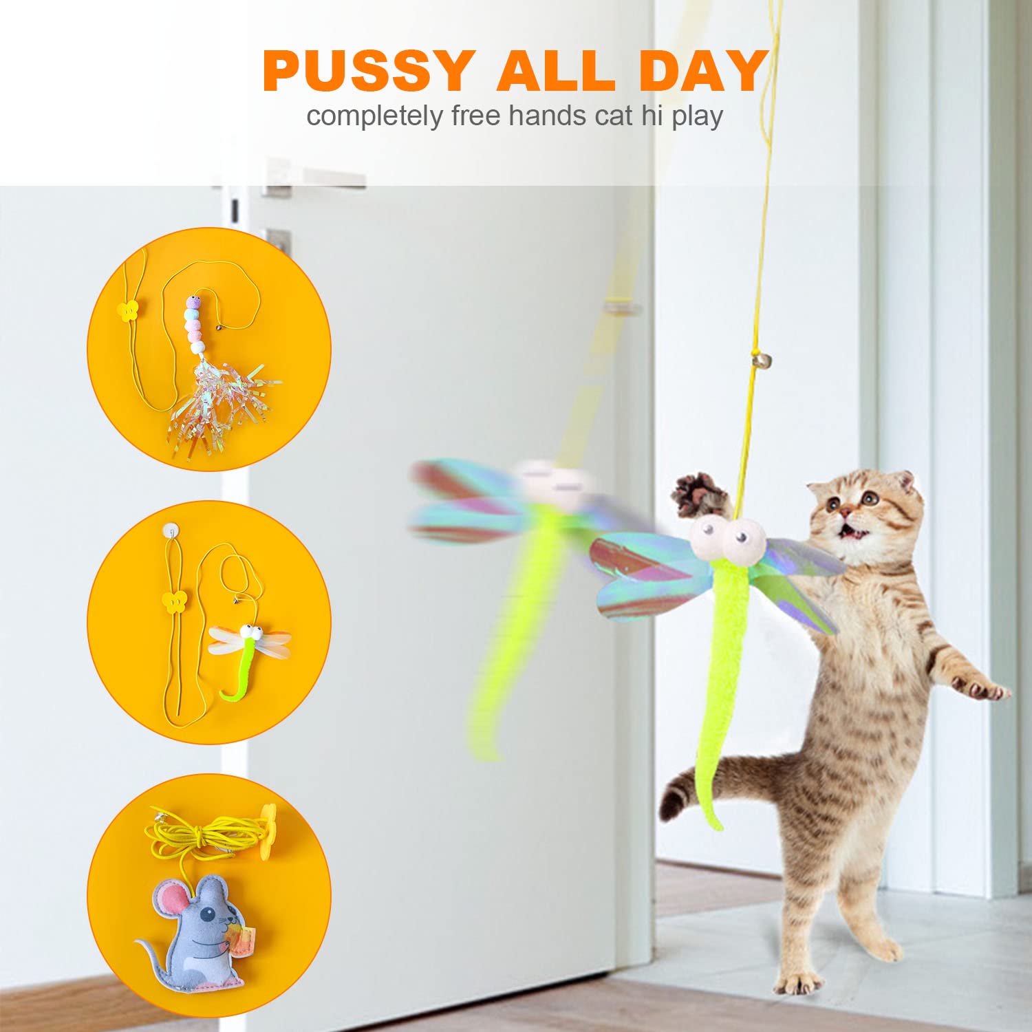 New Hanging Cat Teasing Toys