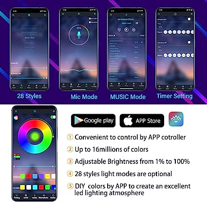 CarBoss LED Interior Lights