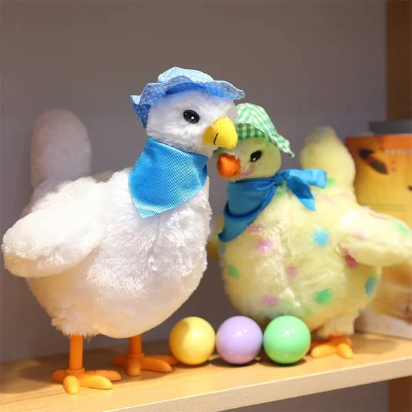 🎅Christmas Hot sale -🎁 Electric crazy plush chicken